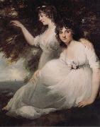 John Hoppner The Ladies Sarah and Catherine Bligh France oil painting artist